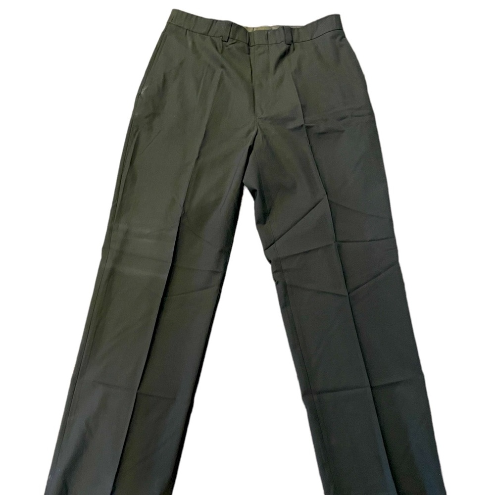 36x34 Mens Black Dress Pant - Relaxed Fit